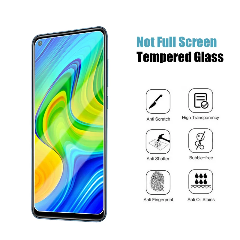 4pcs screen protector for xiaomi redmi note 9 8 7 10 pro max 6 5 4 protective glass for redmi note 10s 10t 9s 9t 5g 8t 5a glass free global shipping