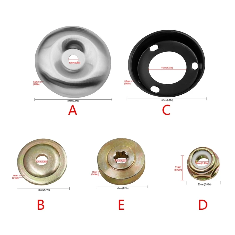 Головка триммера для травы адаптер лезвие гайка часть Whipper ножница триммерная