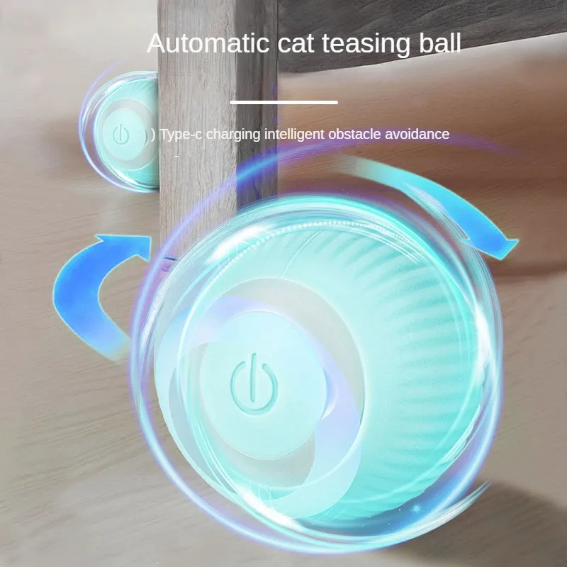 

Pet dog toy ball gravity smart rolling ball vocalizing teasing cat ball cat pet supplies