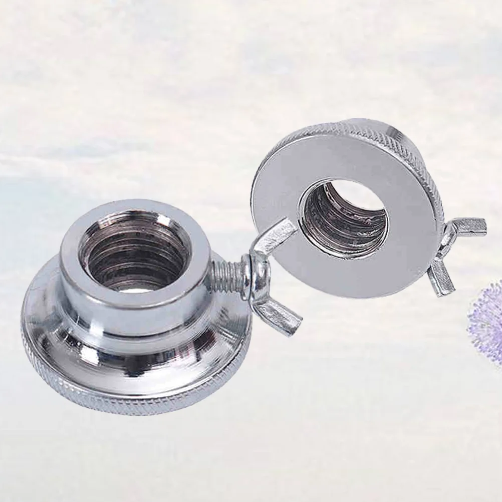 

2pcs Barbell- Lock Collars Screw Clamps Anti-- Lock Collars for Dumbell Weight Lifting 25mm ( Silver )