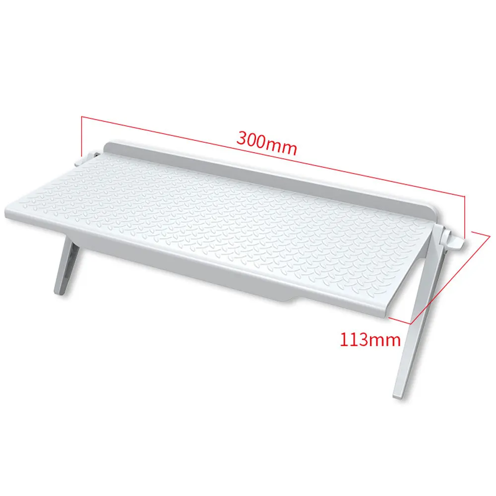 

Регулируемая стойка для хранения черная/белая