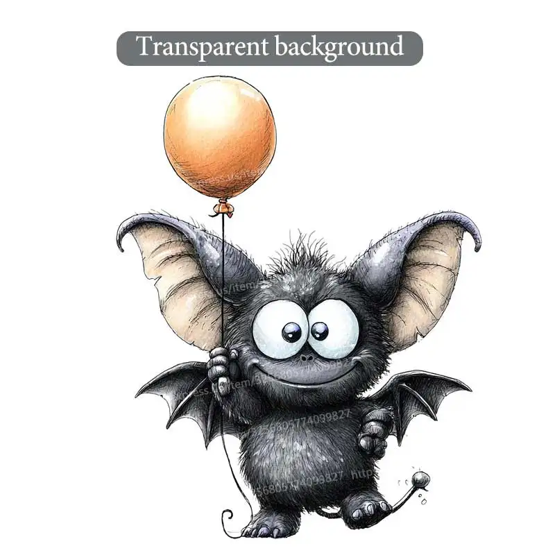 

Водонепроницаемые наклейки на стену летучие мыши M1528