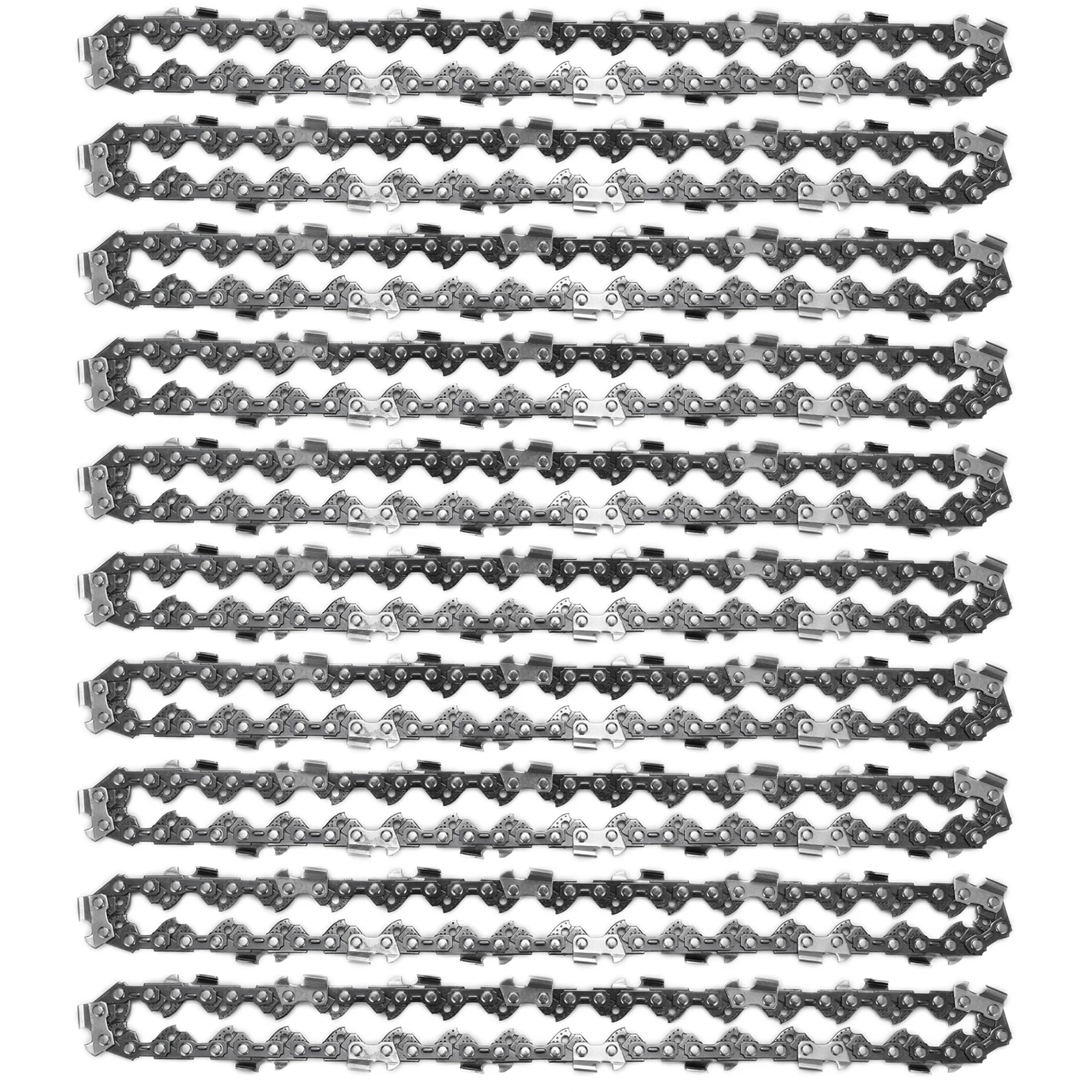 1/3/5/10pcs 6 Inch Mini Chainsaw Chain Set Cordless Electric Saw Chain Wood Branch Cutting Sharp Chains Blades Replacement