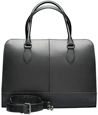 

И 13-дюймовая сумка для ноутбука с ремнем для багажа, кожаный портфель для женщин, сумка через плечо с ремнем через плечо
