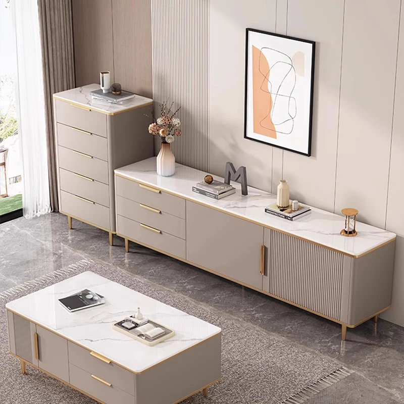 Монитор для гостиной Mueble Современная плавающая Подставка телевизора журнальные