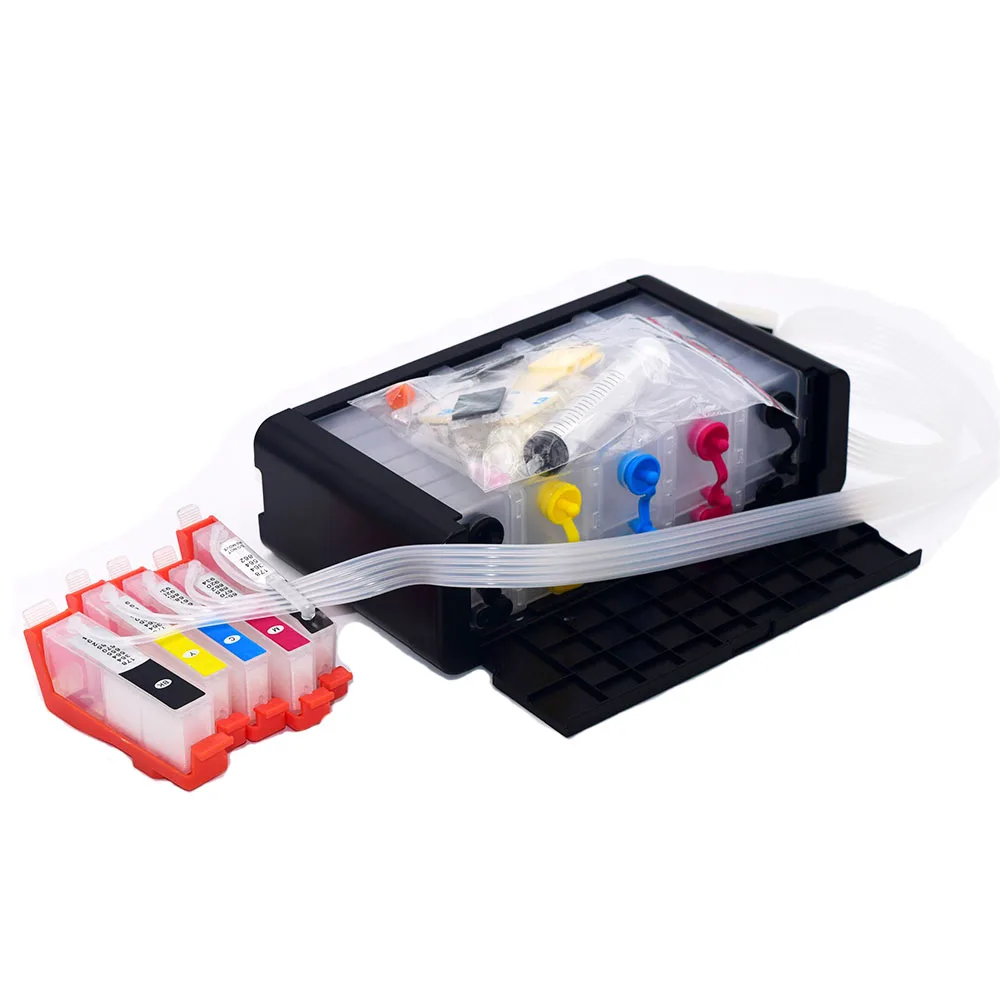 

5 Color/Lot High Quality Continuous Ink Supply System With ARC Chip For HP 364 364XL HP364