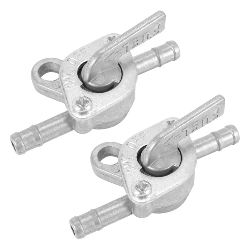 

2X Fuel Tap Universal 6Mm For Moped, Scooter, Motorcycle And Quad With Closing Function