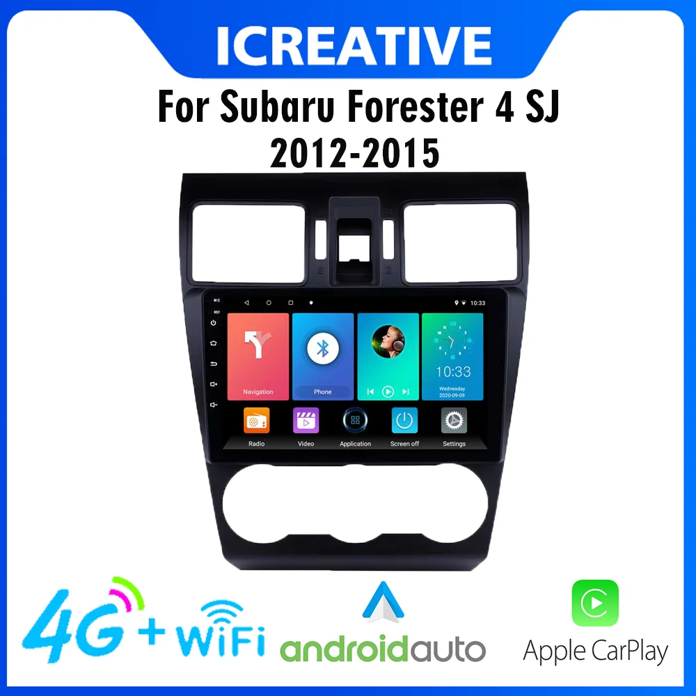 

For Subaru Forester 2012-2015 Autoradio 9 inch 2 Din Android Car Multimedia Video Player Wifi GPS Navigation Stereo