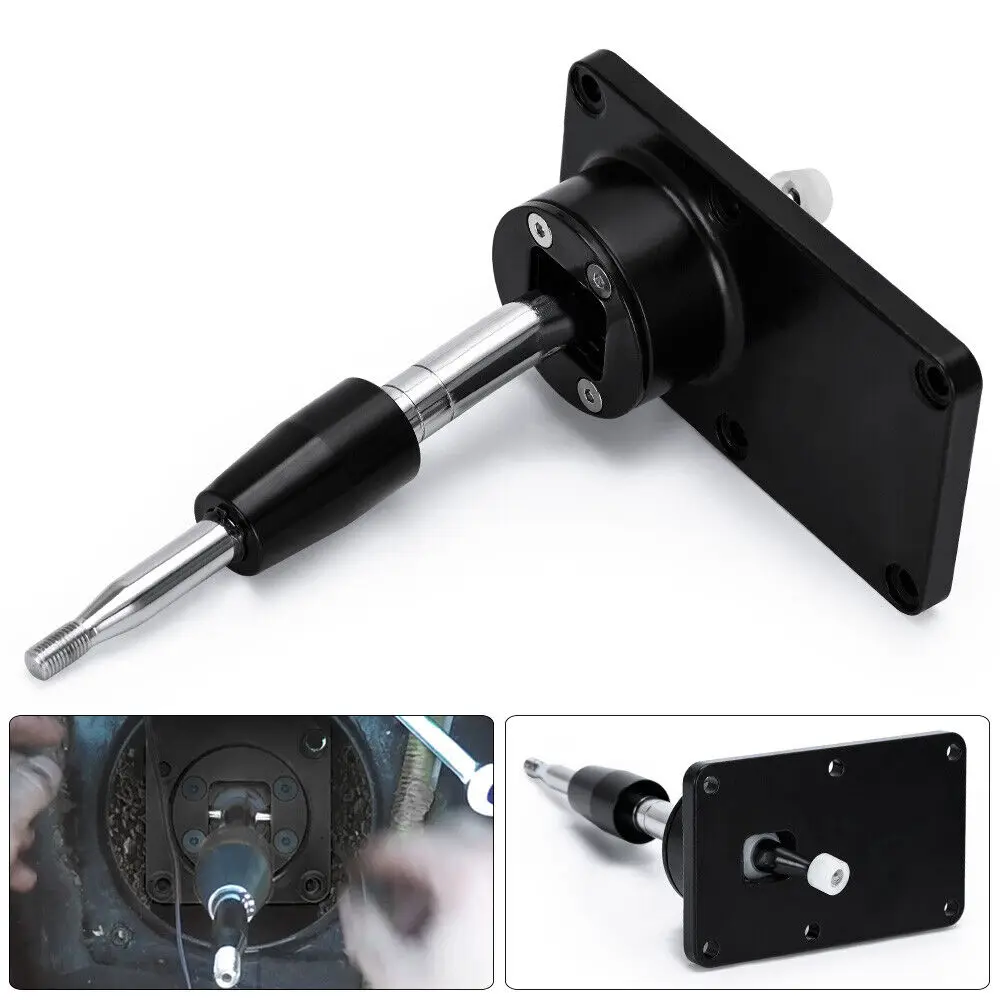 Черная короткофокусная переключатель передач с основанием для 1989-1999 Nissan 240SX S13 S14