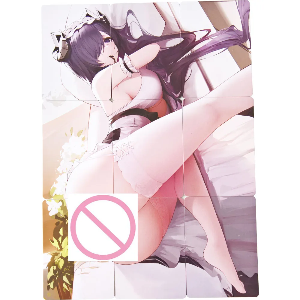 

9 шт./набор, Аниме Картина-пазл «сделай сам»