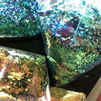 100g changing color shift glitter sparkle hexagon heart eye face crafts nail art flake chameleon color shifting bright sequins