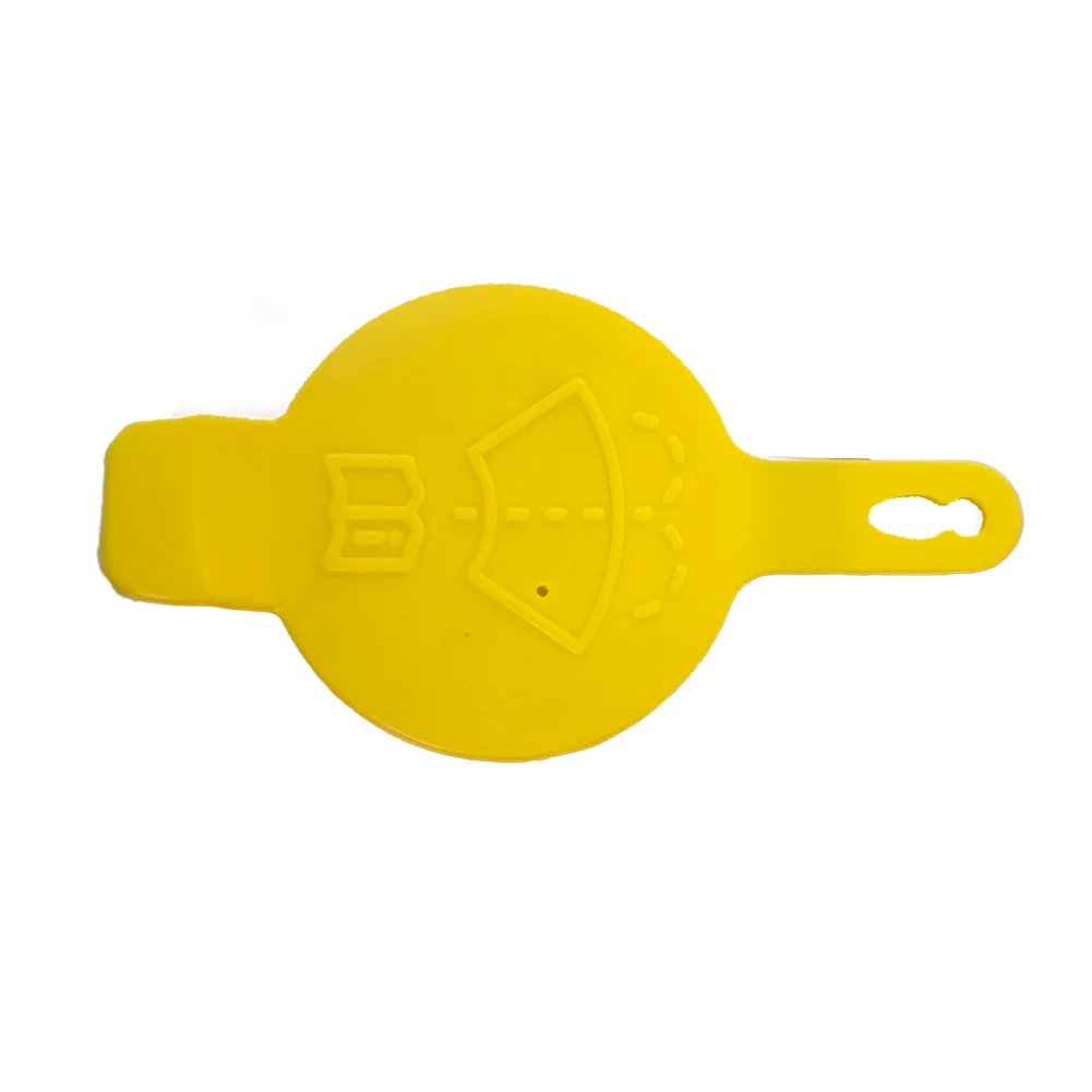 

2Pcs Car Windshield Wiper Fuel Tank Bottle Cover Cap For Celta Agile Montana Prisma Corsa Vectra Yellow 76802-SK7-003