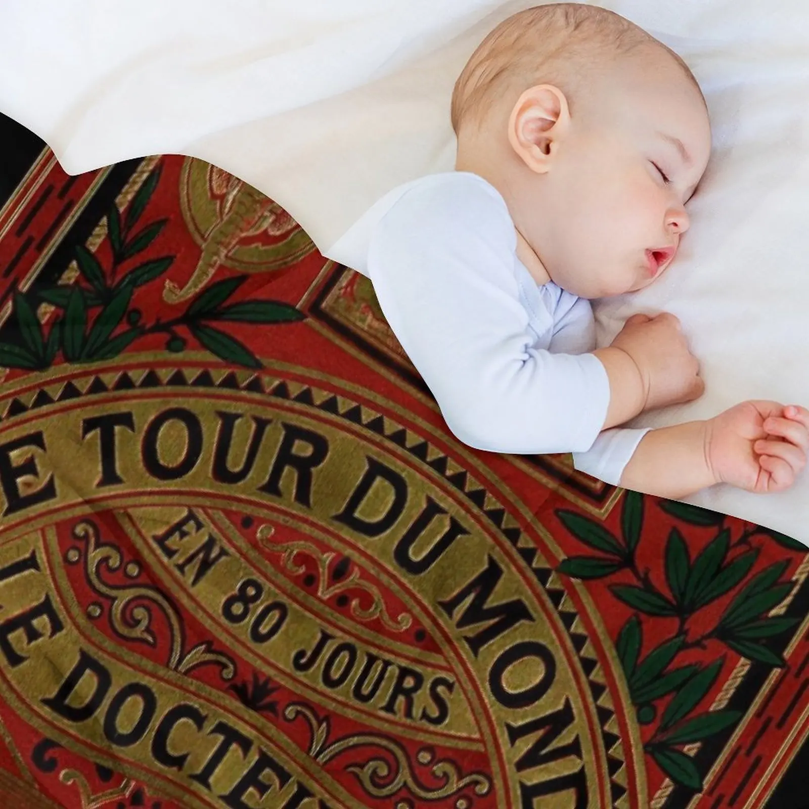 Пушистое одеяло Jules Verne Around The World In Eighty Days