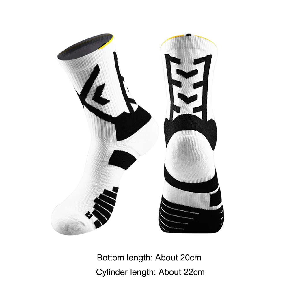 Мужские компрессионные футбольные носки спортивные для бейсбола тенниса один