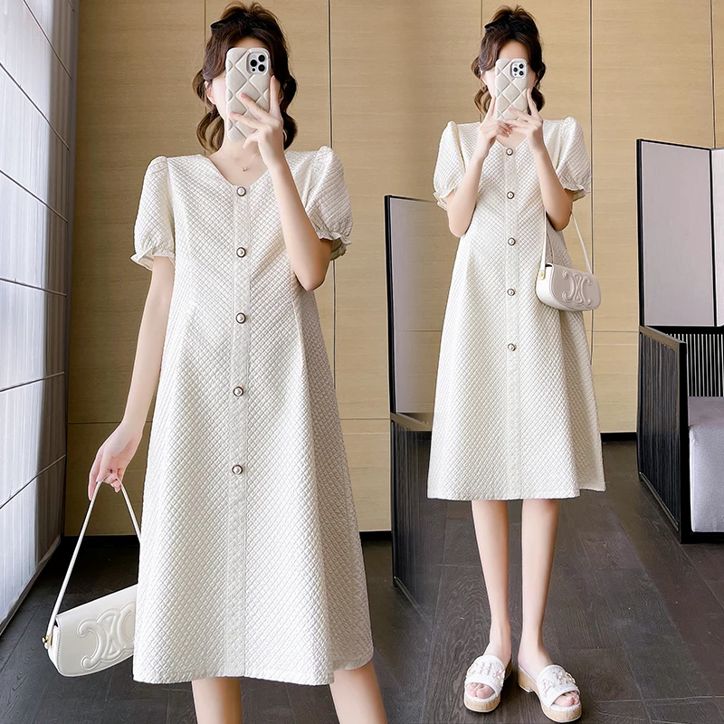 

Летнее платье-трапеция свободного покроя для беременных, 9680 #2023