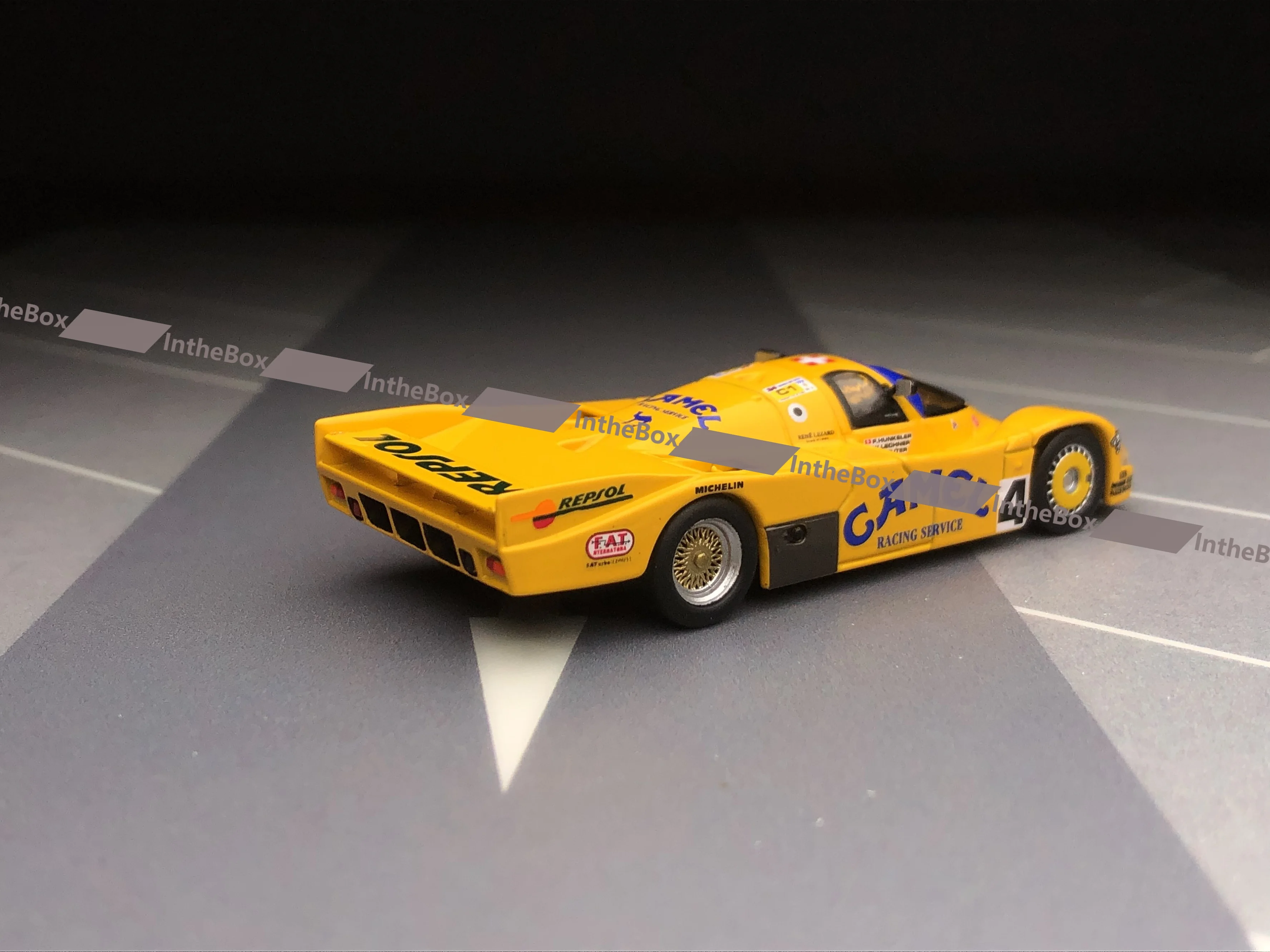 Sparky 1:64 962c Team Carn Brun Motorsport # 4 24 часа Le Mans 1988 литая под давлением модель автомобиля
