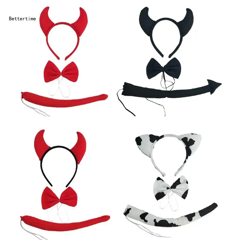 

B36D тематика косплея животных на день рождения Женская поставка головные повязки для выступления на сцене аксессуары для волос в виде животных джунглей