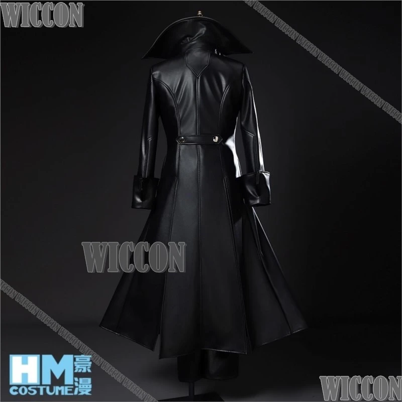 Джокер Amamiya Ren Game Persona 5 P5R Kaitou Косплей Костюм Маска Черная искусственная кожа