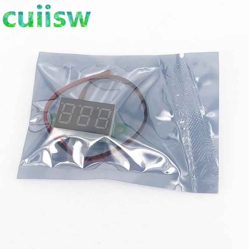 1 шт. 0 36 двухпроводный Вольтметр постоянного тока от 2 50 до 30 в ЖК цифровой