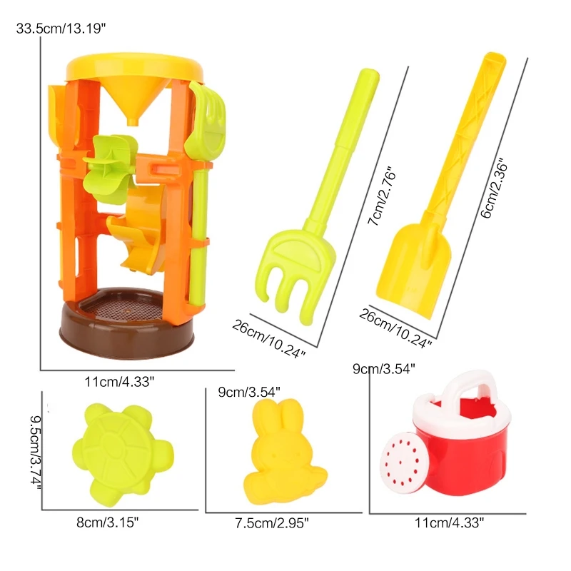 Kids Summer Beach Sand Toys Cute Bucket Baby Toys Shovel Seaside Kids Play Water Games Digging Sand Tool Kids Beach Accessaries