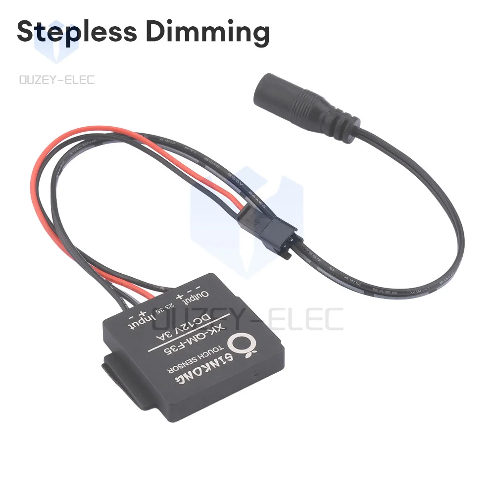 

Сенсорный переключатель, бесступенчатый светодиодный индуктивный сенсорный переключатель с затемнением для светодиодного освещения, зеркальной лампы, диммер, сенсорная панель