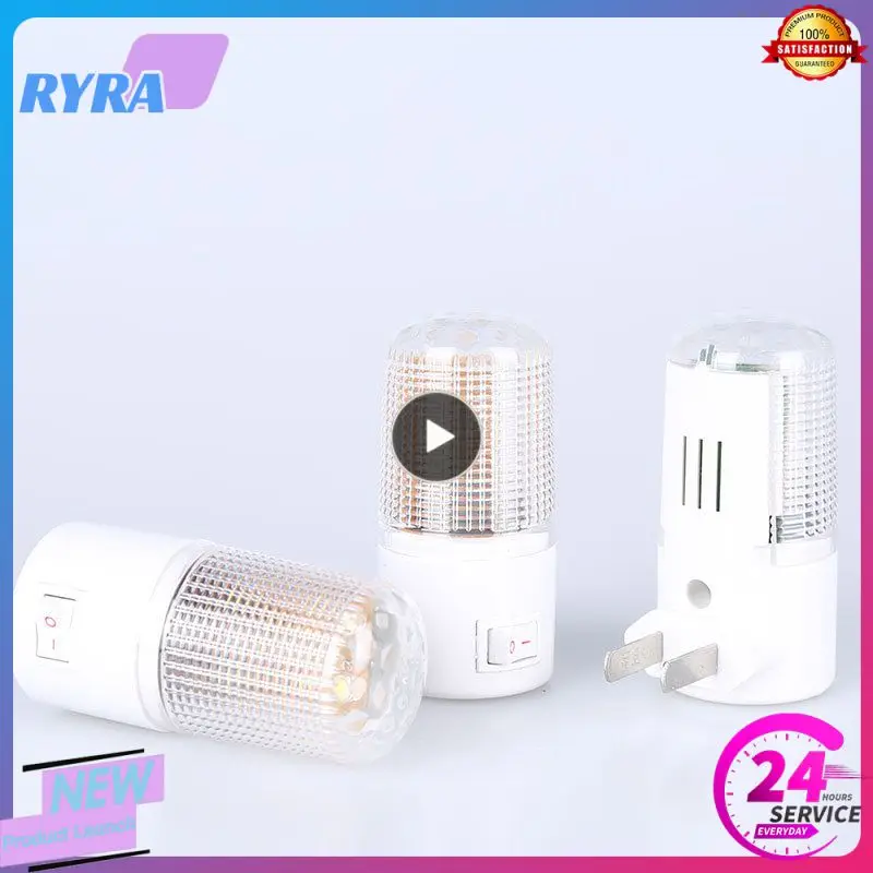 

Eu Plug Led Night Light Household Lighting Emergency Light Home Lighting Energy-efficient Wall Lamp 2023 Bedside Lamp Newest Hot