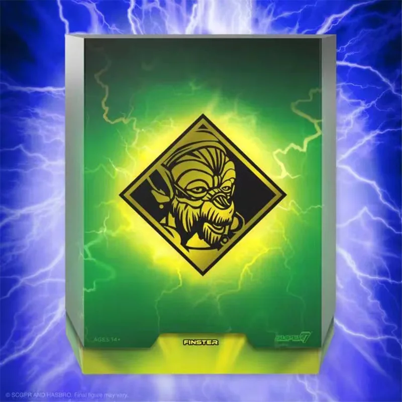 Фото В наличии оригинальные SUPER7 Mighty Morphin Power Rangers Finster Ultimate аниме фигурки героев модель игрушки №4