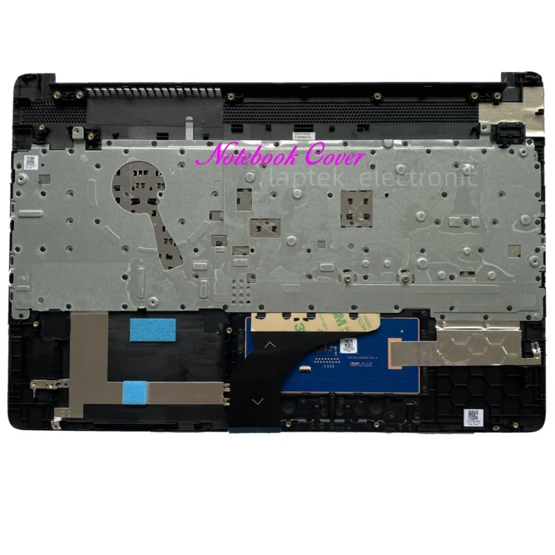 Для HP 15-DW 15S-DU 15S-DY Подставка для рук без подсветки клавиатура США сенсорная панель