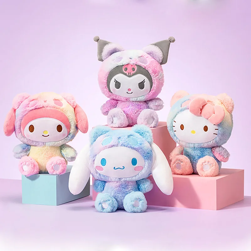 

Sanrio Series Of Illusionary Color Changing Panda Series Doll Cute Cartoon Appearance Beautiful Doll Pillow Suitable For Sending