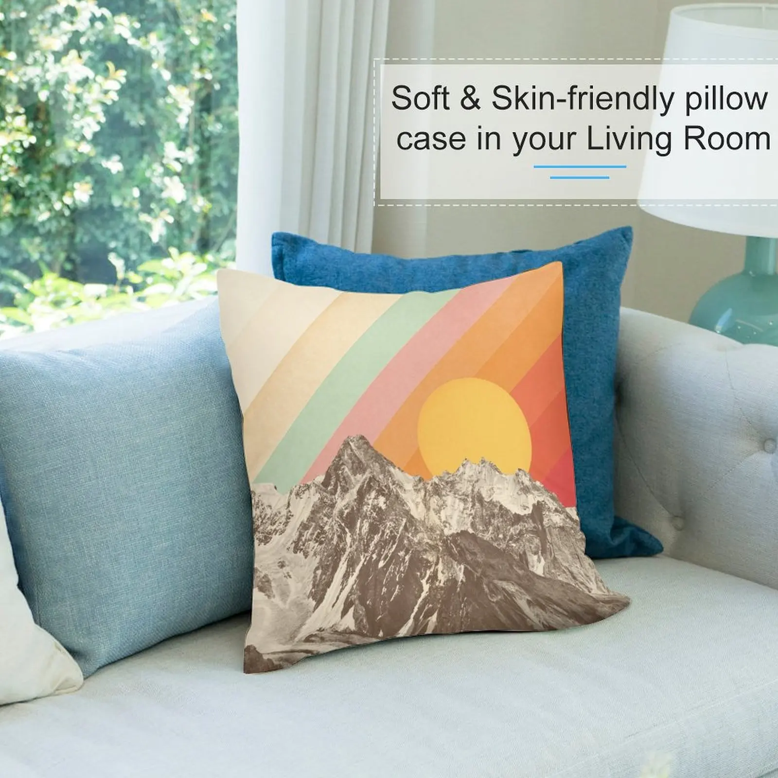 Mountainscape #1 декоративные наволочки для диванных подушек роскошные диванные