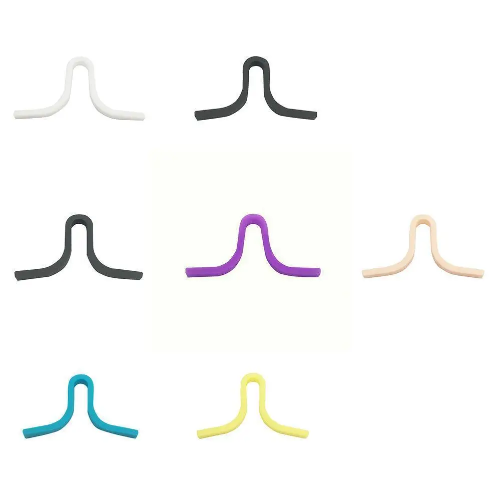 

2pc Silicone Face Nose Bridge Anti Fogging Strip Accessories Durable Space Soft Breathing Mouth Bracket Incr I4y7