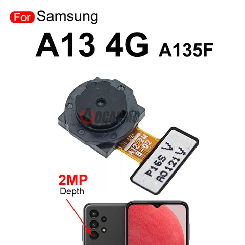 Для Samsung Galaxy A13 4G SM-A135F A135 фронтальная селфи + Задняя Сверхширокая глубина макро Основная камера гибкий кабель
