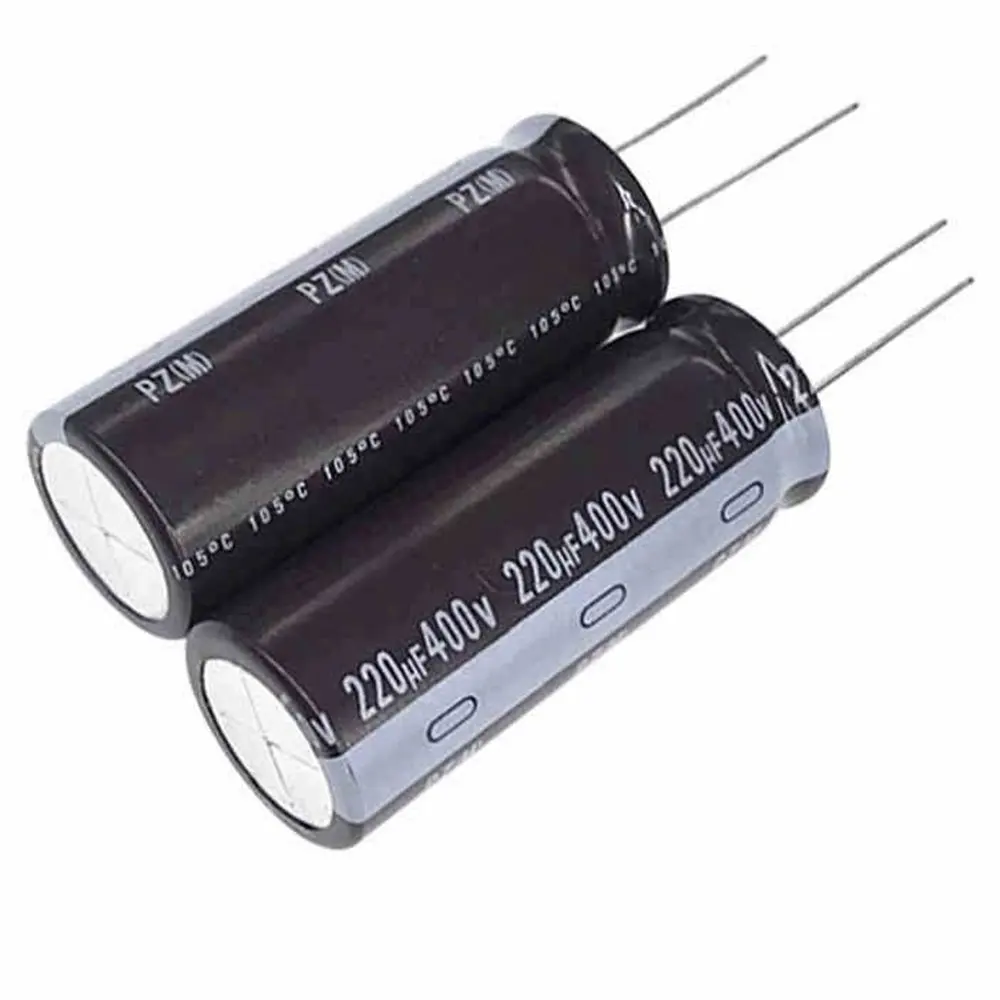 

5pcs 400V 220uF 400Volt 220MFD Aluminum Electrolytic Capacitor 18*45mm Radial 220mf400v 220uf400v 400v220mf 400v220uf