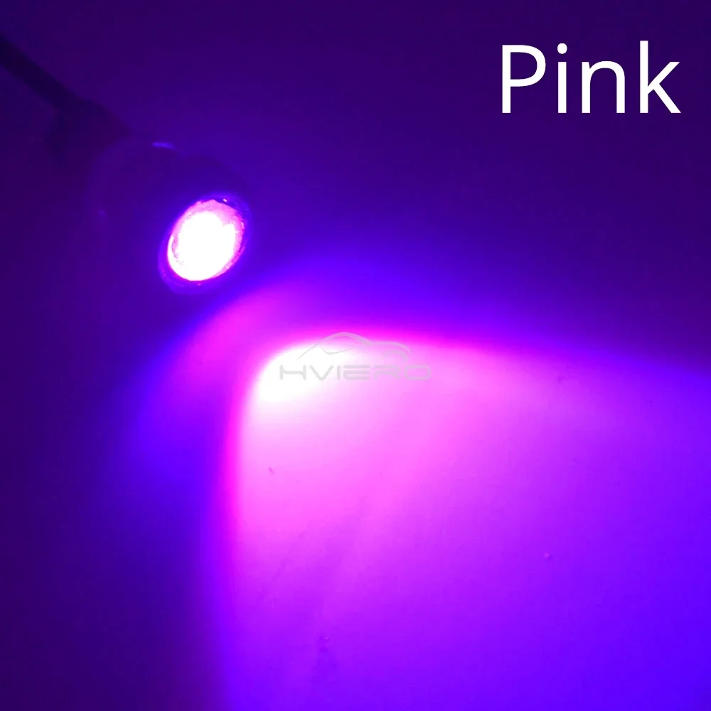 

4 шт. 23 мм автомобильные лампы мотор парковка указатель поворота тормоза фонарь багажника орлиный глаз дневные ходовые резервные части водостойкие многоцветные