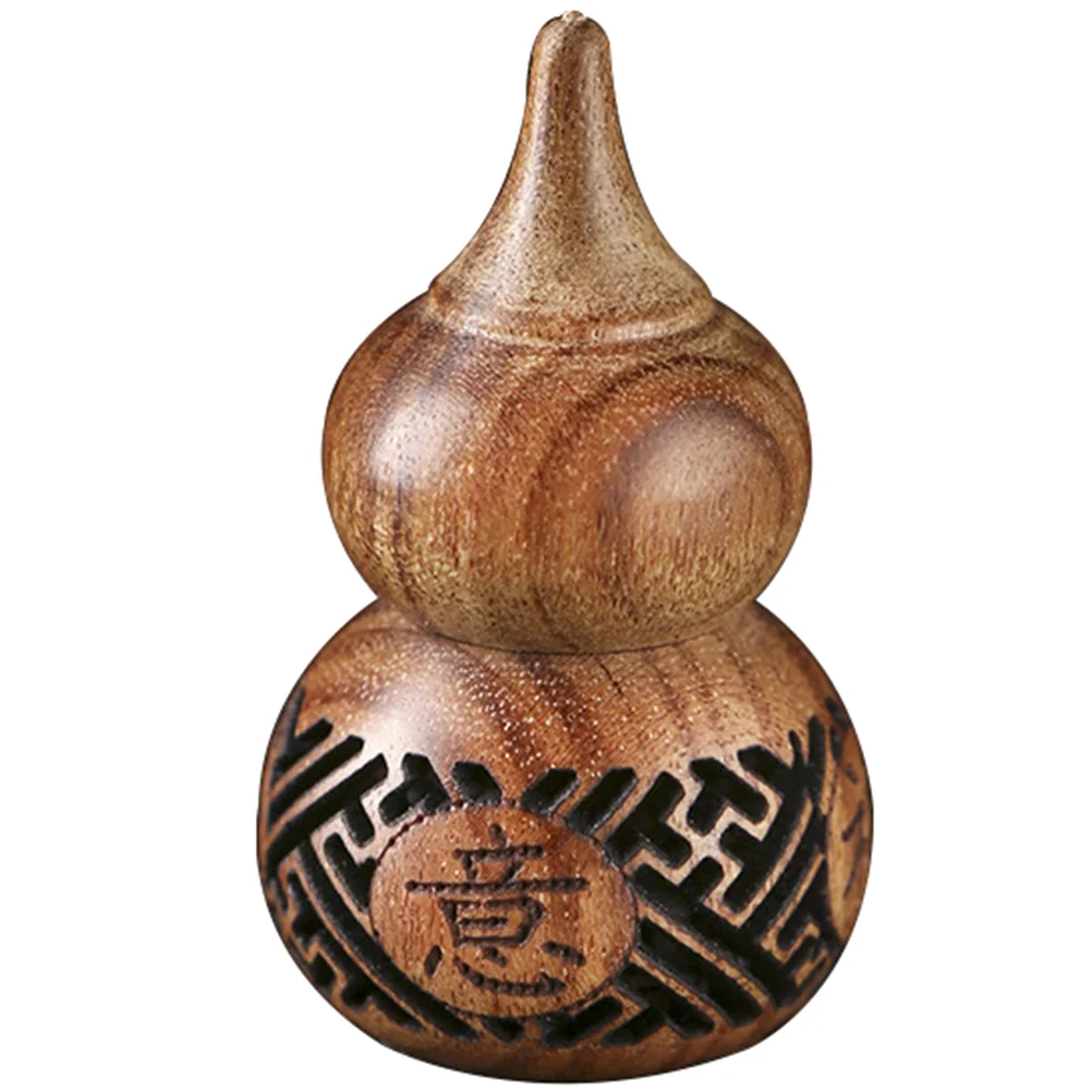 

Diffuser Air Gourd Lou Wu Ornament Aroma Bottle Wooden Bead Wood Calabash Decorative Mini Aromatherapy Sachet Freshener Desk