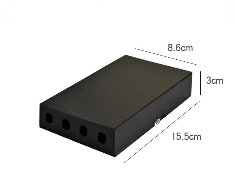 4-жильная FTTH ST заготовка терминальная коробка SPCC 4-портовая оптоволоконная