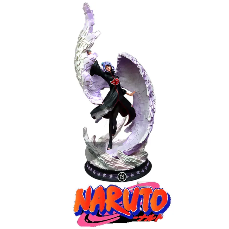 

New 39Cm Anime Naruto Gk Series Konan Akatsuki Figure Toys for Children Desktop Decoration Boys Gifts Birthday Christmas