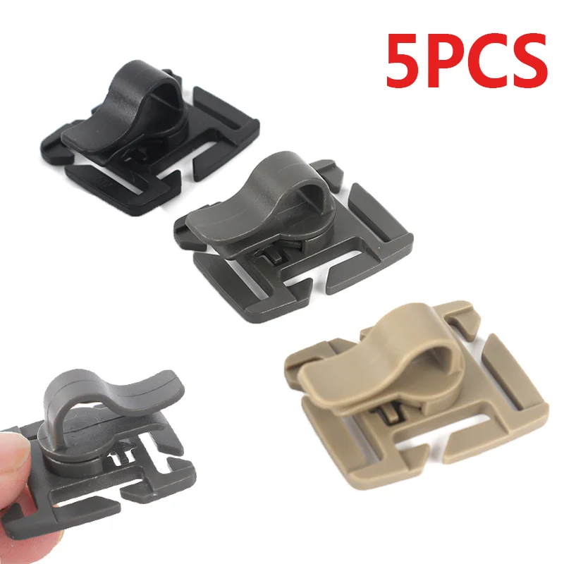 

5 шт. универсальные зажимы для питьевой трубки, вращающаяся трубка для воды, зажим для мешка для воды, поворотная трубка для питьевой воды, ло...