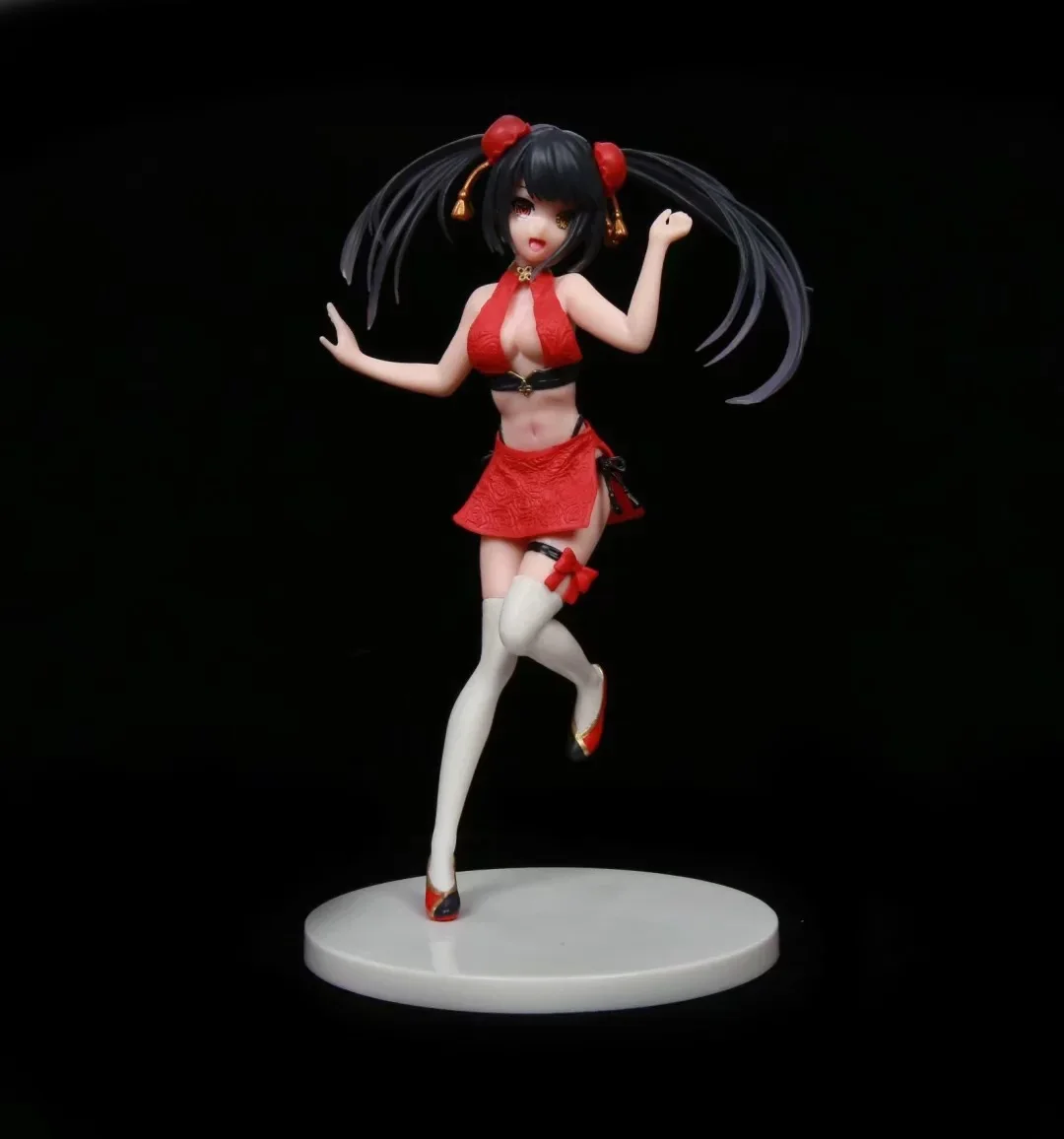 

20cm Date A Live Anime Figure Swimsuit Tokisaki Kurumi Action Figure Kurumi Tokisaki Lingerie Figurine Collectible Model Toys