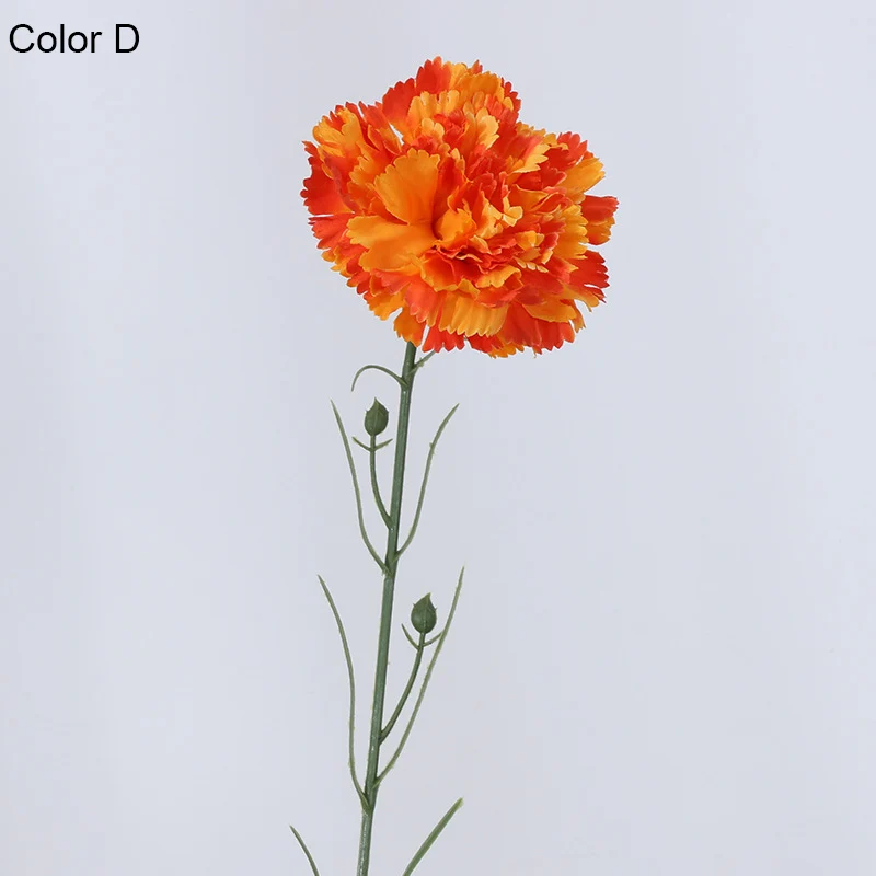 

Искусственные гвоздики из шелка