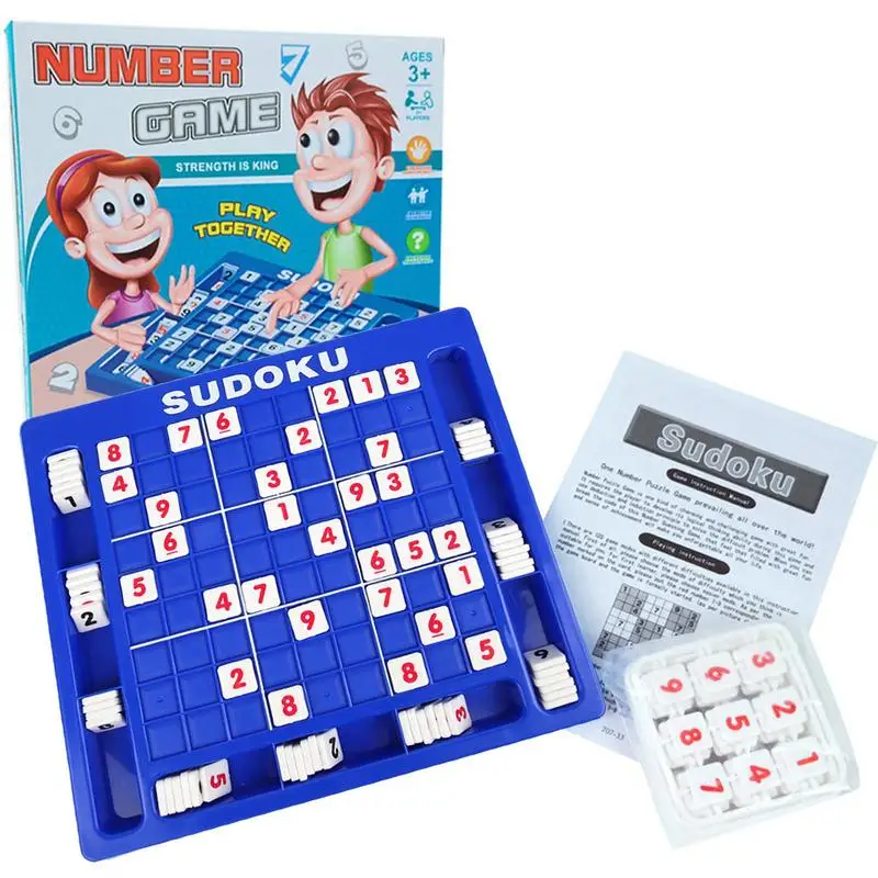

Puzzles Board Game Toy Brain Teaser Desktop Toys Math Number Desktop Thinking Game Math Brain Thinking Learning Games For Adults