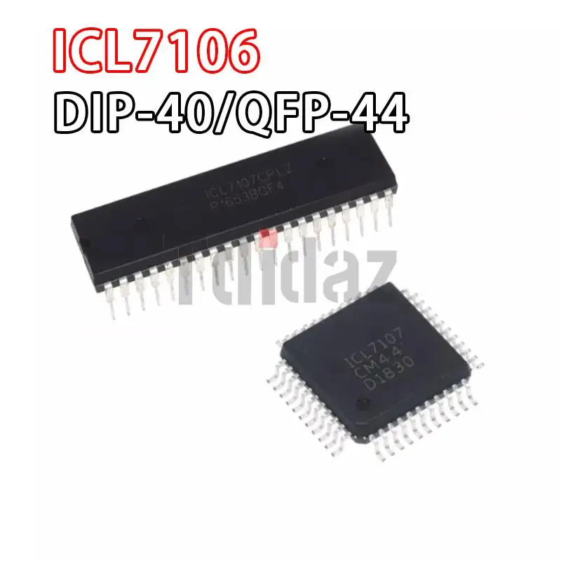 ICL7106CPLZ DIP40 ICL7106 DIP 7106CPLZ DIP-40 ICL7107CPLZ ICL7106CM44 ICL7106 ICL7107CM44, 2 шт.