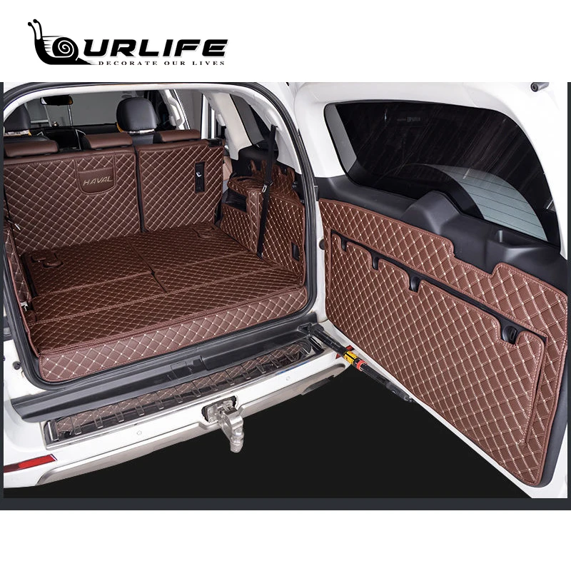Кожаный защитный коврик для багажника внутренняя крышка деталь автостайлинг Great