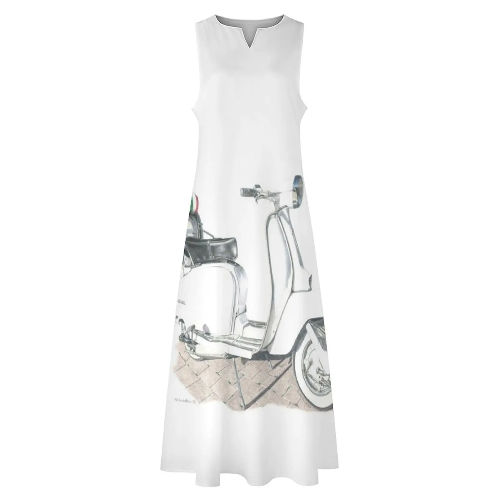 Длинное платье Lambretta Li125 1963 женские платья для особых мероприятий