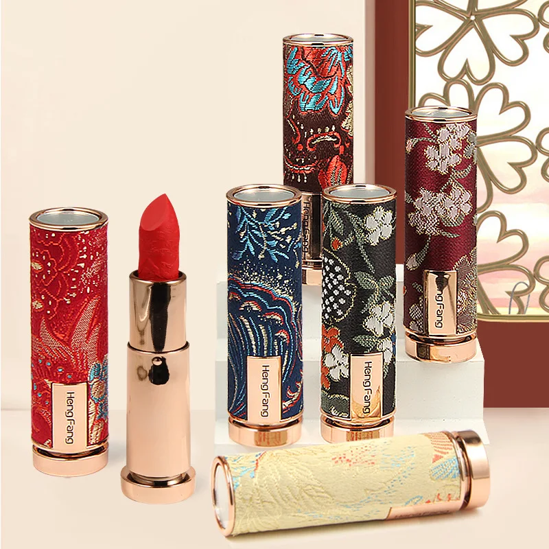 

HEALLOR 6 Colors Beauty Vintage Velvet Lipstick Matte High Pigmented Waterproof Lasting Lip Makeup Silky Charming Lipstick