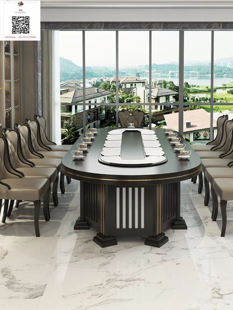 Обеденный стол на 20 человек - 95 фото