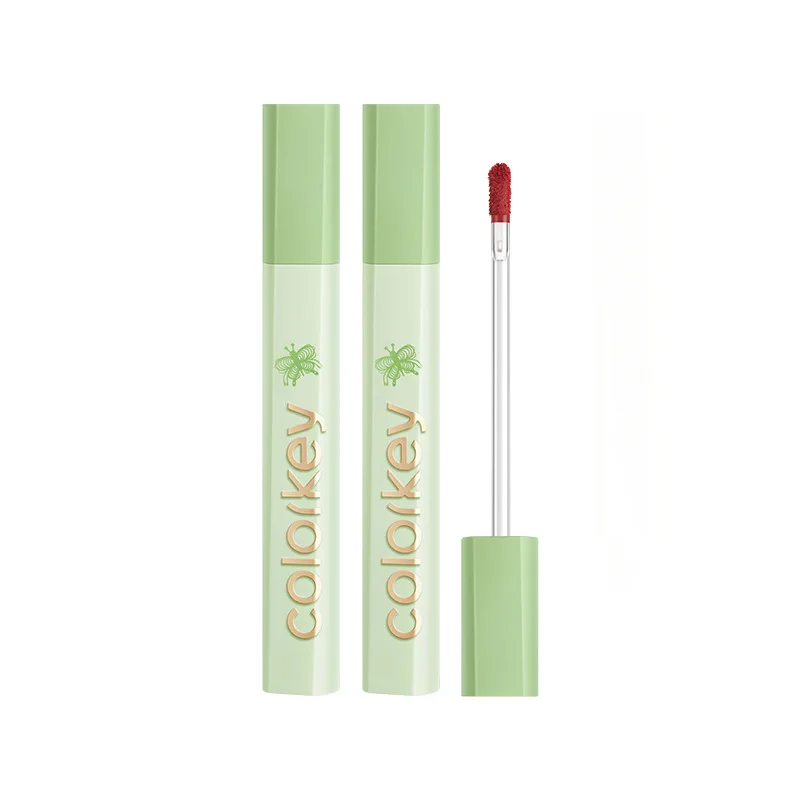 Colorkey air lip glaze бархатная матовая помада легко окрашивается естественная и