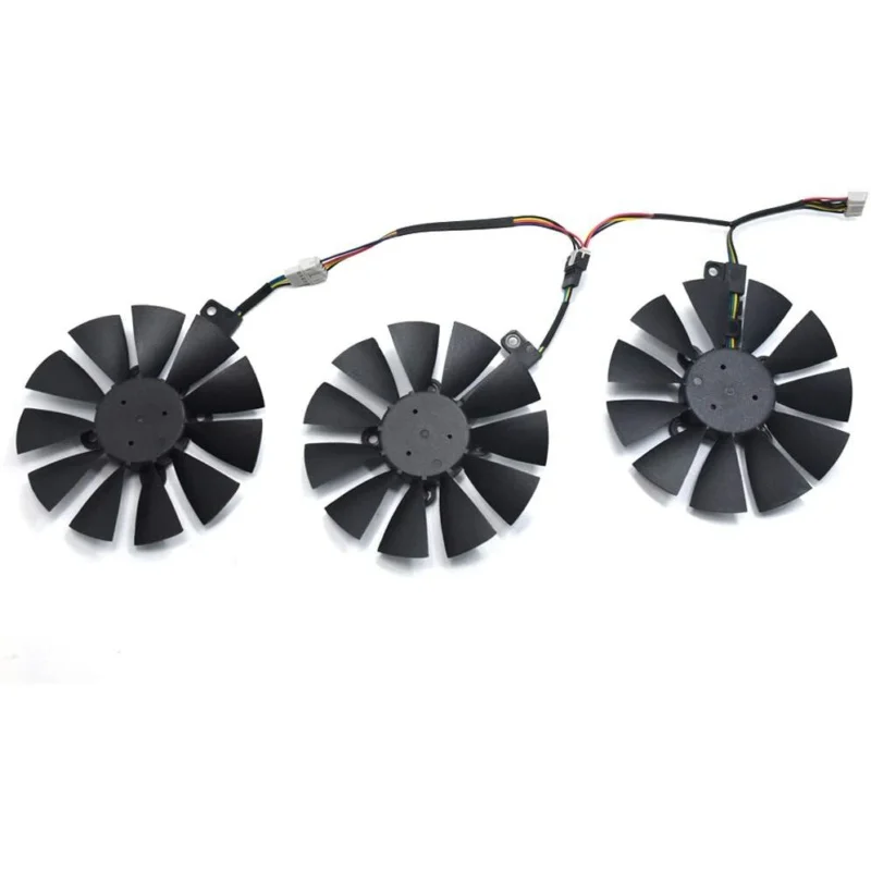 3шт/набор т 129215 су Вентилятор карты sm для Asus ROG Strix vega56 o8g Gaming