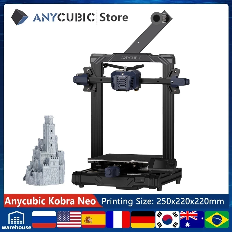3d Принтер Anycubic Kobra Neo Купить