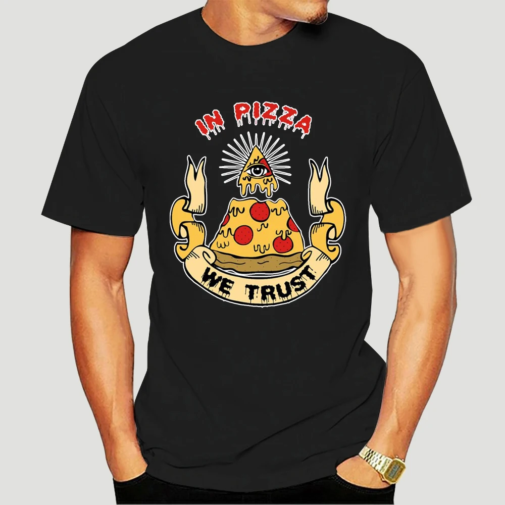 

White Funny Tee Shirts Illuminati In Piaaz We Trust Printed 3D Tshirts Eyes Pure Cotton Sweatshirt Fashion Casual & Tees 5887X